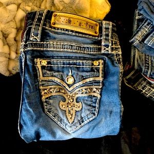 Size 24 Rock Revival Straight jeans